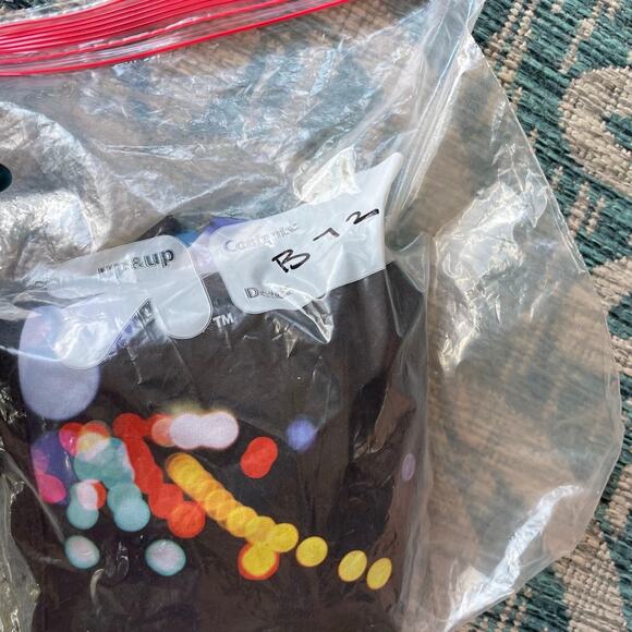 Lululemon Men's Shorts Black Multi-Color Lights Print - Size M - Picture 10 of 10